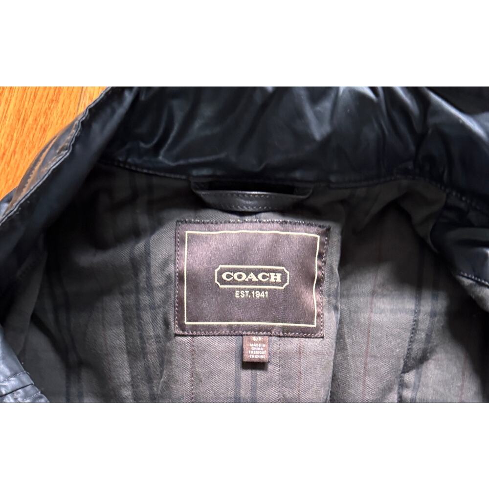 Coach Waxed Cotton Field Jacket | Small - Picture 2 of 8